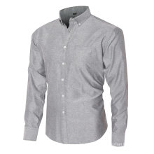 Custom Men Long Sleeve Button Business Oxford Shirt